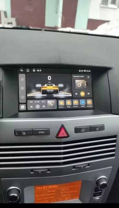 Rádio Android Opel Astra H novo em caixa
