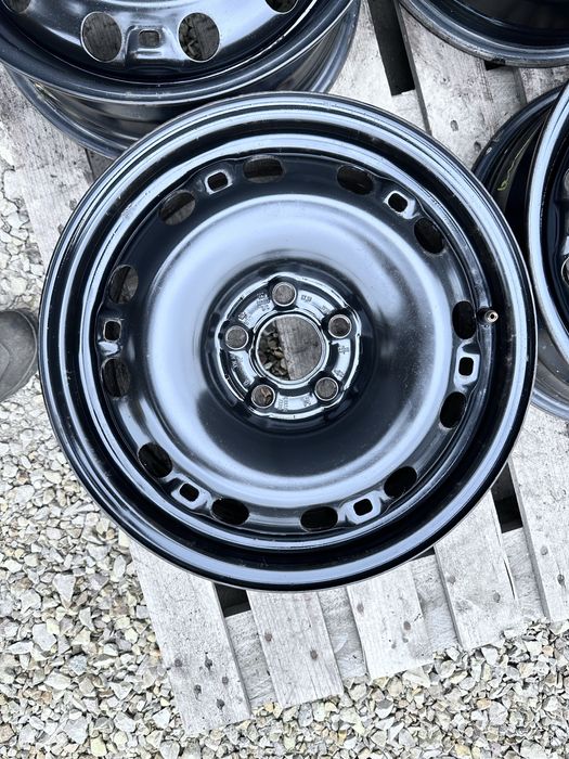 4xfelga stalowa 15” VW/SEAT/SKODA (5x100 ET38)