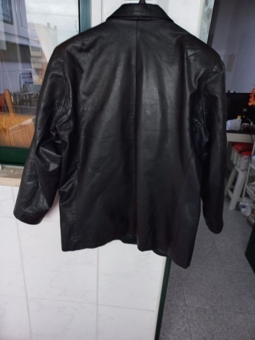 Casaco de pel verdadeira