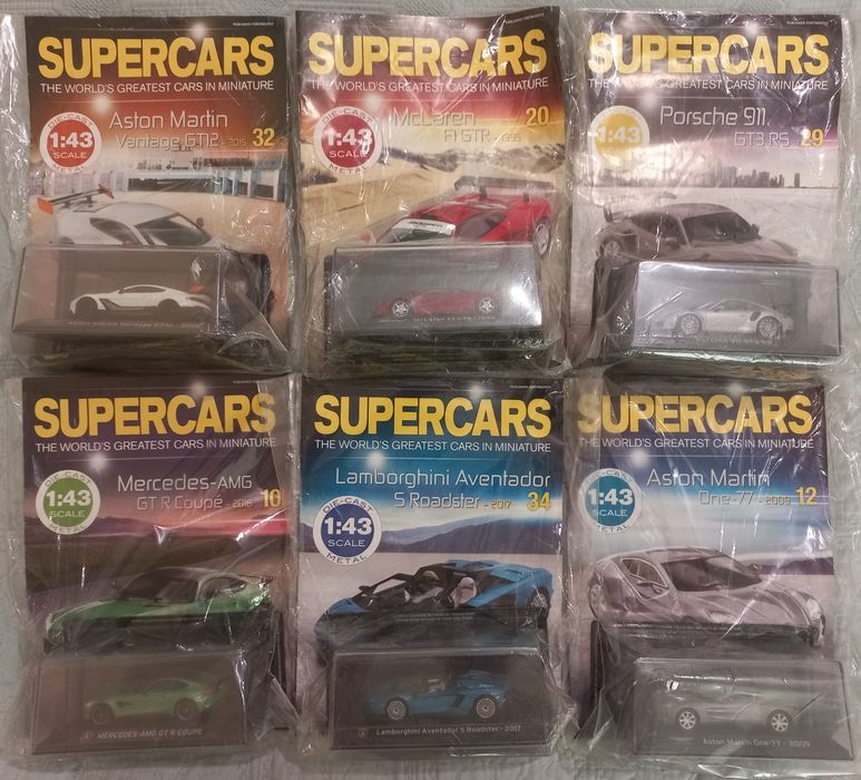 Моделі авто Panini Supercar  1/43