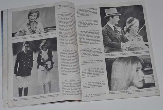 Revista Ela com o Rei Carlos III de Inglaterra