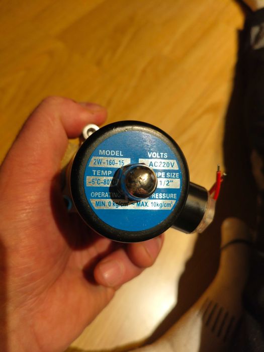 Zawór elektromagnetyczny 1/2"