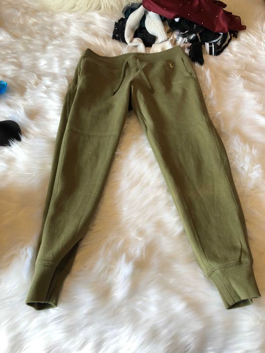 calcas fato de treino verdes ralph lauren tamanho m