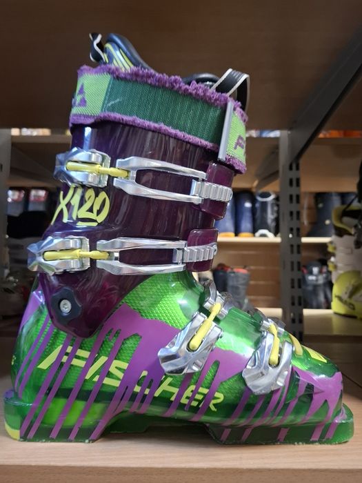 Buty narciarskie zjazdowe twarde Fischer X120 Somatec 26.5