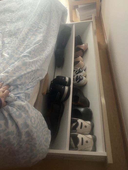 Cama de Casal Molaflex Base Wood 25 Sapateira