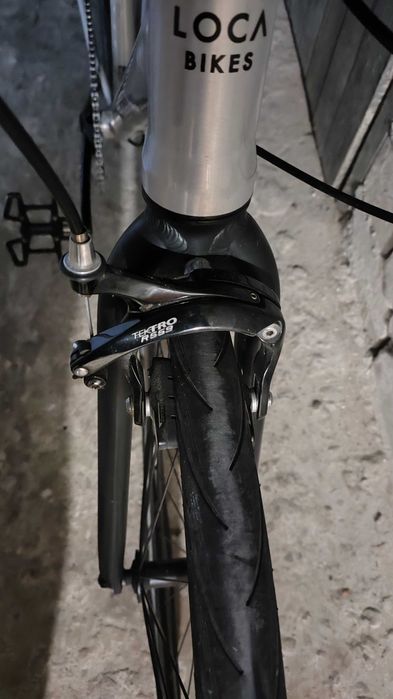 Loca Bikes rozmiar 56 Silver Raw