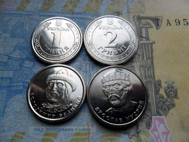 Монета 1, 2, 10 гривень флот ЗСУ ТрО и другие