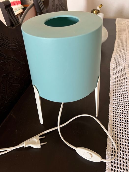 Candeeiro ikea azul