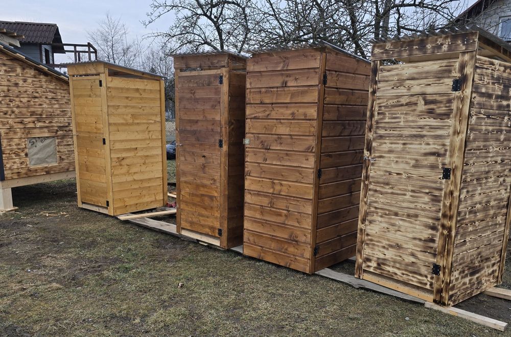 WC, wychodek, toaleta drewniana