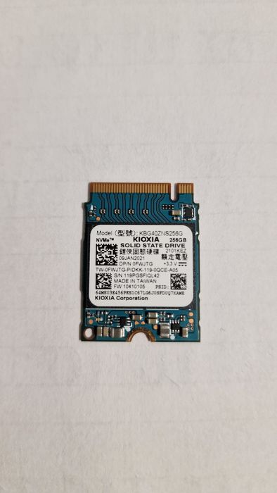 Dysk SSD M.2 2230 NVMe Kioxia 256GB (Steam Deck / Surface)