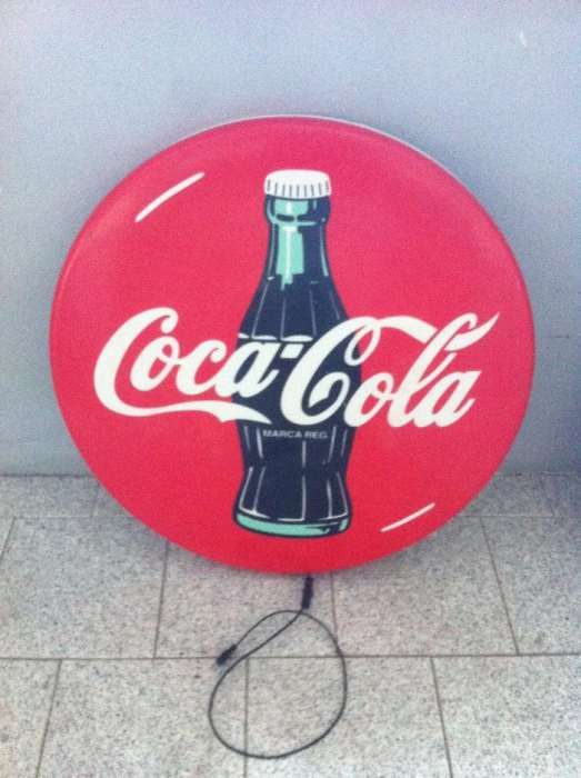 Coca Cola Illuminated Advertisement