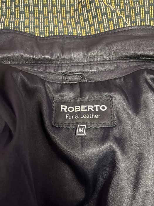 Шкіряна куртка  Roberto коротка