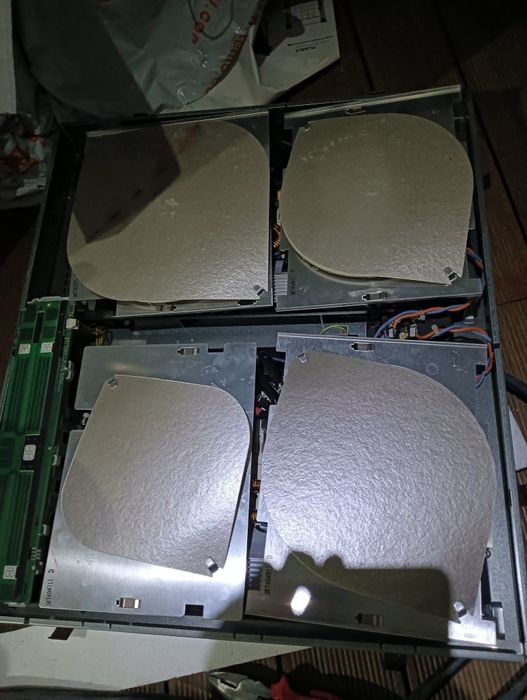 Placa vitroceramica AEG para peças