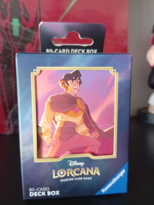 Lorcana deck box Disney Aladin