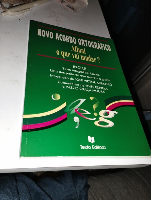 Livro "Novo Acordo Ortográfico - Afinal o que vai mudar?"