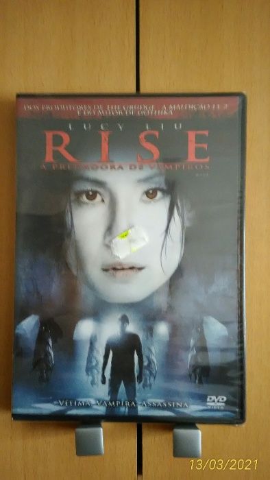 Dvd NOVO Plastificado RISE Filme Lucy Liu Terror Michael Chiklis LegPT