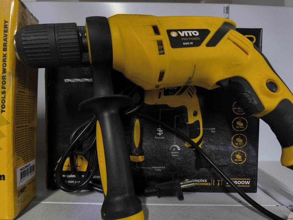 Berbequim com percussão