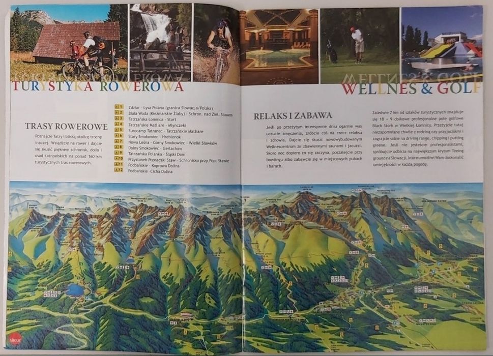 Tatry wysokie i niskie broszurki