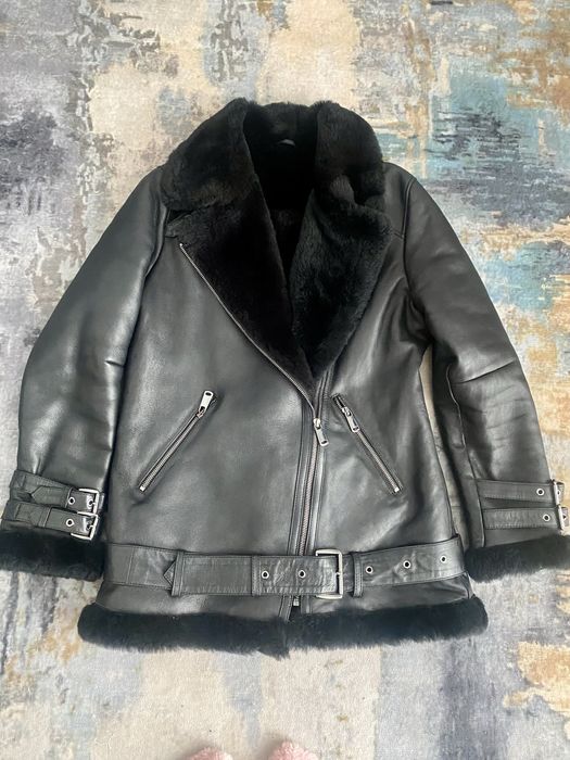 Naturalny koźuch Pilot