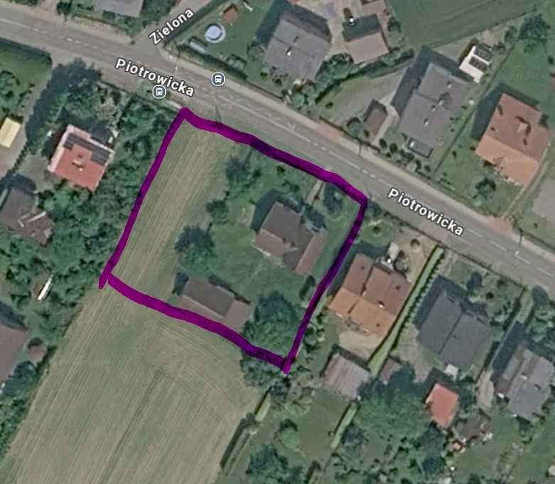Dom z dużą działką 2104 m² i zabudowaniami – Skrbeńsko, ul. Piotrowicka