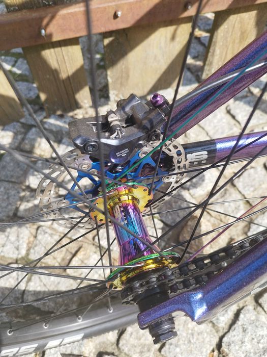 Rower dirt NS Decade 2020 Oil Slick (Petrol) | FOX 34 | Shimano Deore