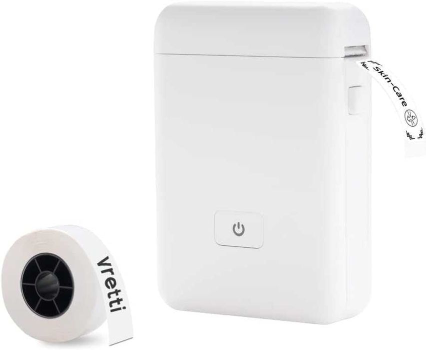 Drukarka etykiet Vretti HP2 bluetooth biała termiczna etykietnica