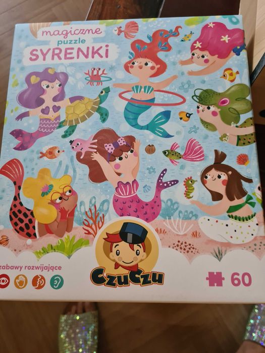 Czuczu puzzle syrenki zapakowane NOWE