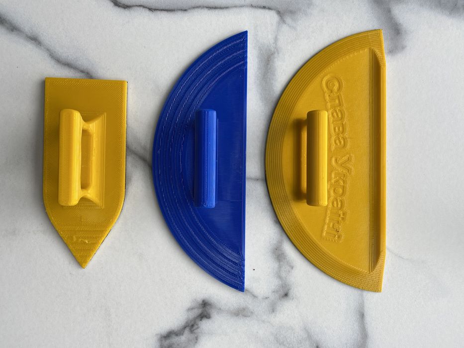 ТЕРКА ШЛІФУВАЛЬНА для стін Місяць Утюжок Тіньова . Ідеальні кутики