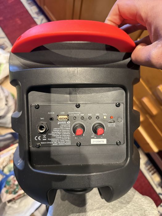 Caixa de Som Portátil Bluetooth – Potente e Compacta