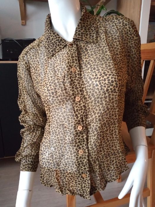 koszula w cętki/leopard roz. S
