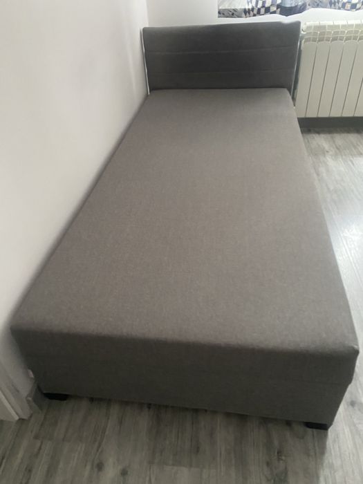 Tapczan jednoosobowy łóżko tapicerowane