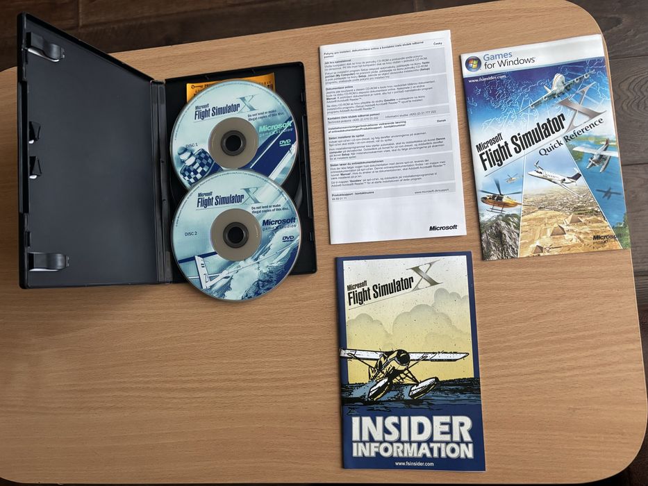 Microsoft Flight Simulator 2004 та X, PC, ліцензія