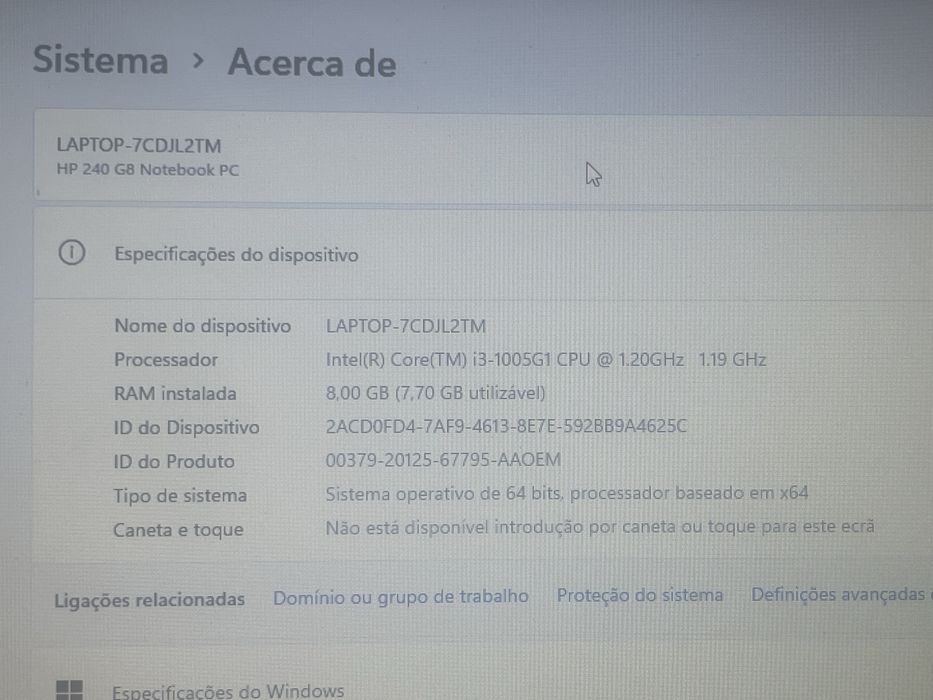 HP porratil i3 novo a estrear