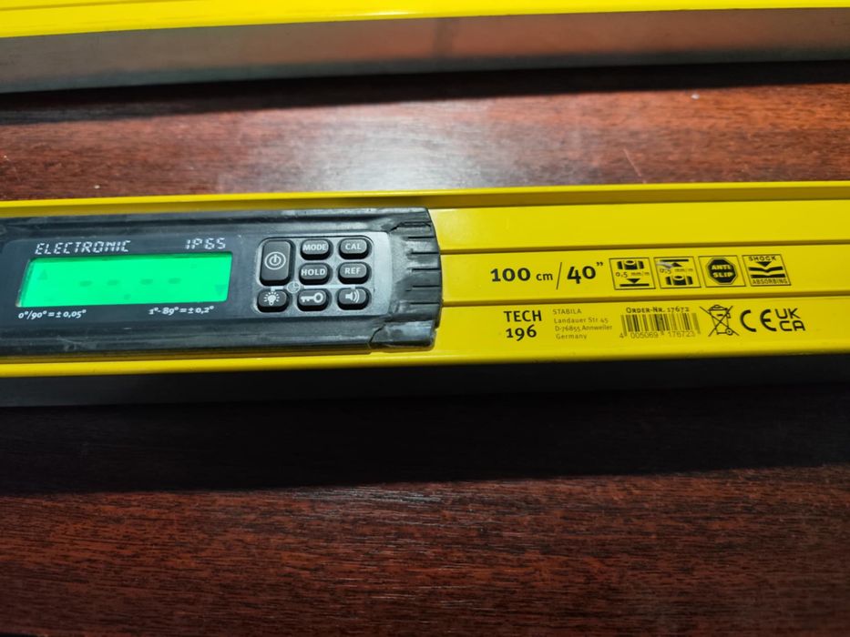 Продам комплект професійних рівнів STABILA (100 см + 80 см)