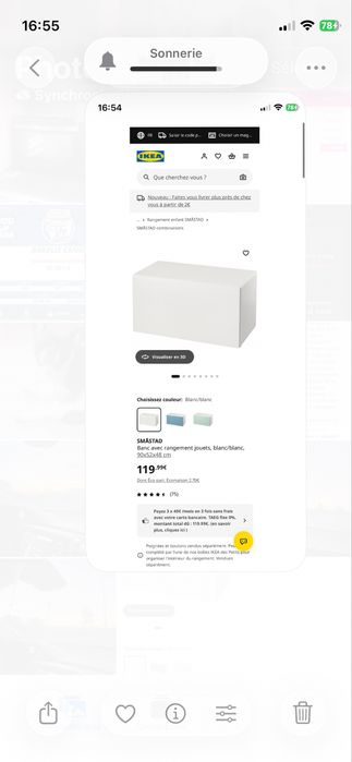Caixa de brinquedos
