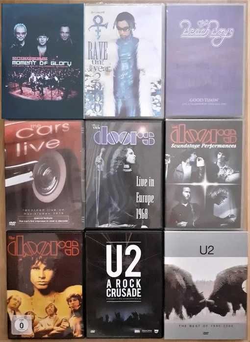 72 DVDs - Concertos - Grande Coleção - Raros - MUITO BOM ESTADO