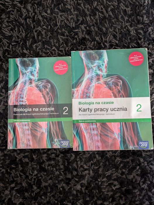 Podręcznik i karta pracy biologia na czasie 2