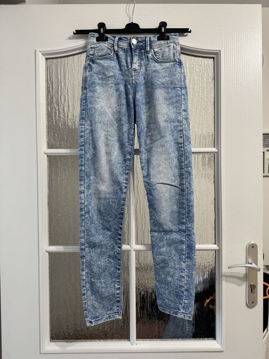 Jeansy jasne damskie