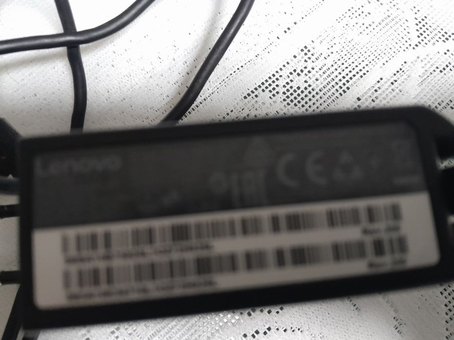 Carreguedor Lenovo ponta amarela 45w