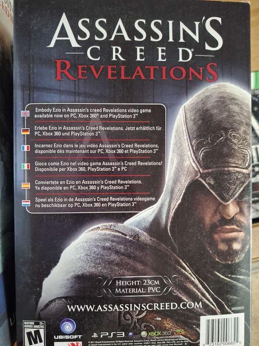 Estátua Assassin’s Creed Revelations – Ezio Auditore (Nunca Aberta)