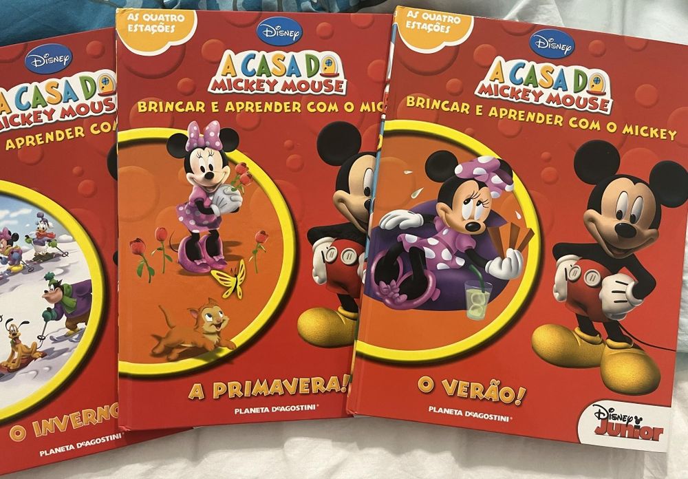 Coleção livros "A Casa do Mikey Mouse "