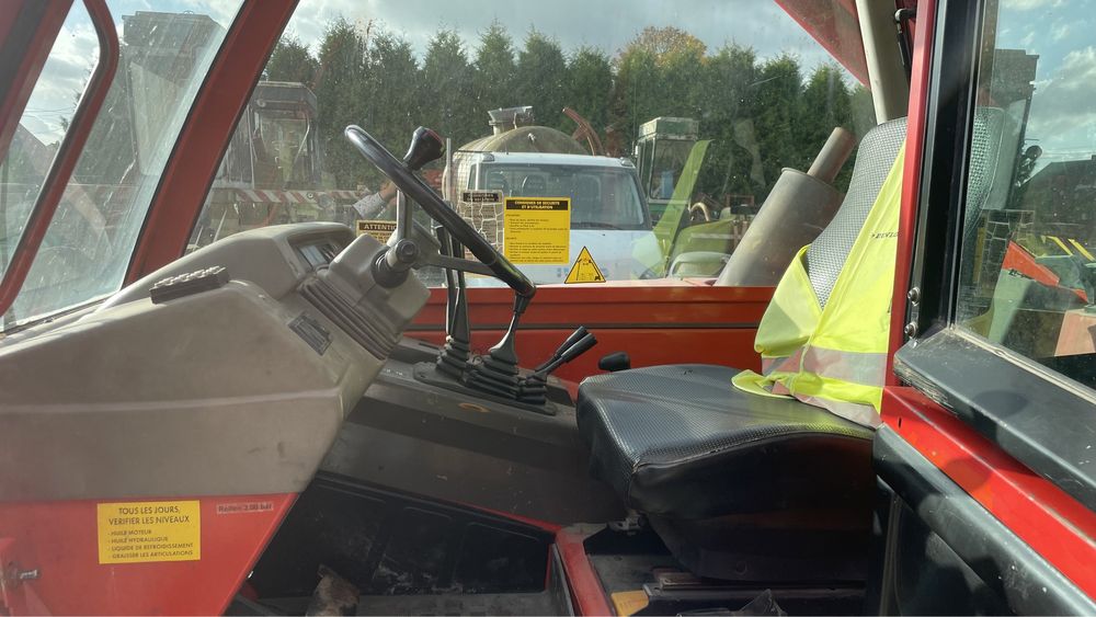 Ładowarka teleskopowa manitou MT1233S 12M widły+ łyżka+ kosz