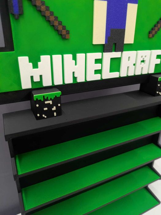 Expositor Minecraft Kinder joy