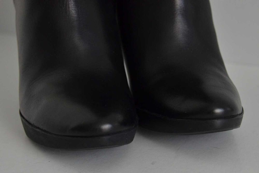 Muszkieterki Bruno Premi kozaki za kolano WYGODNY słupek skóra 100% 39