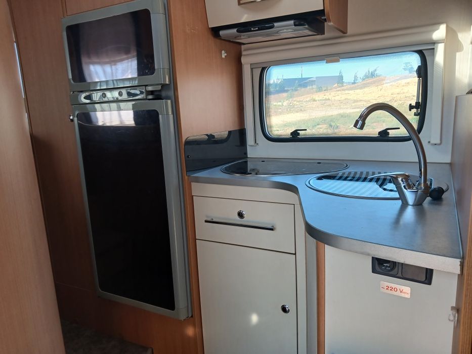 Autocaravana Chausson de camas gémeas