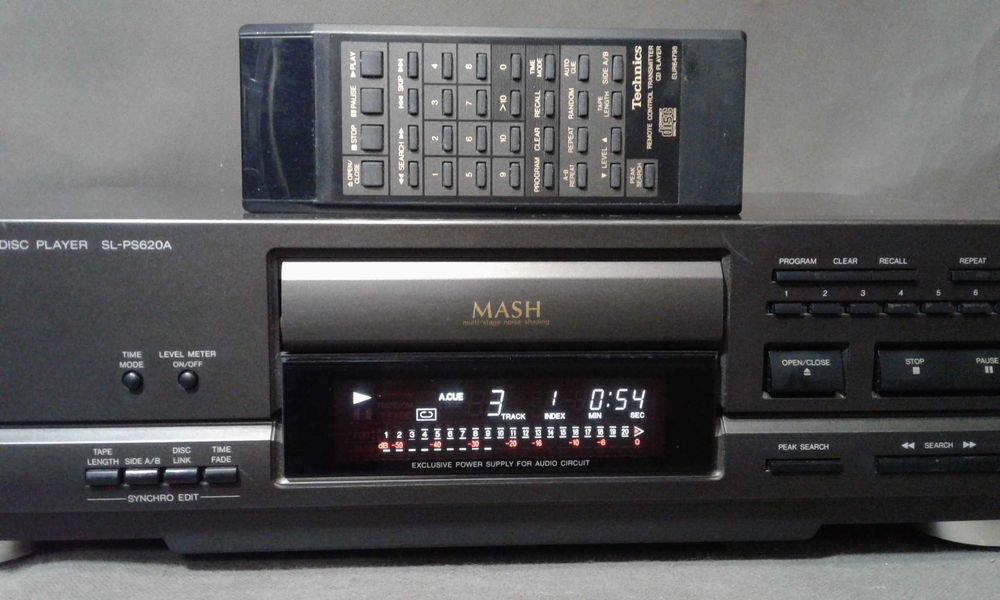 TECHNICS SL-PS620A,pilot ,odtwarzacz cd