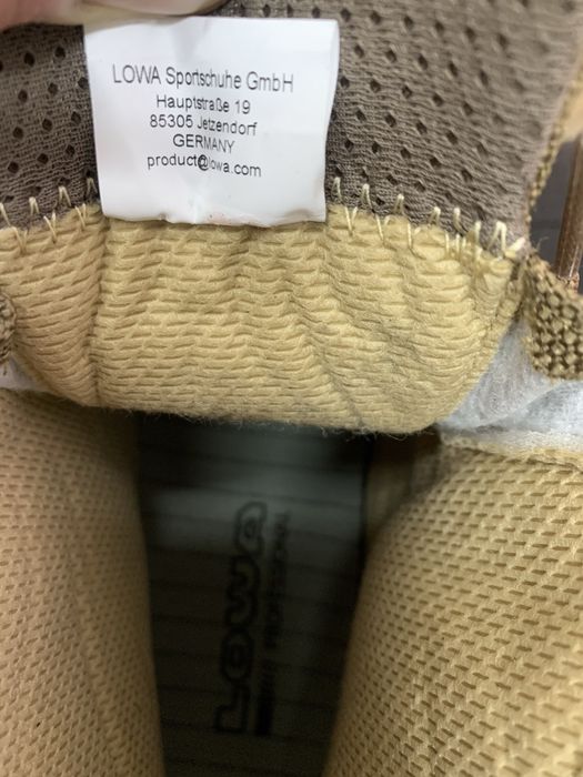 UK 9,5 Lowa Z-8N coyote Zephyr 44