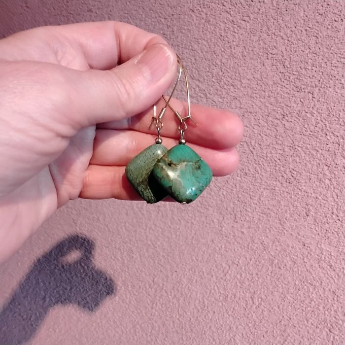 Kolczyki z turkusami