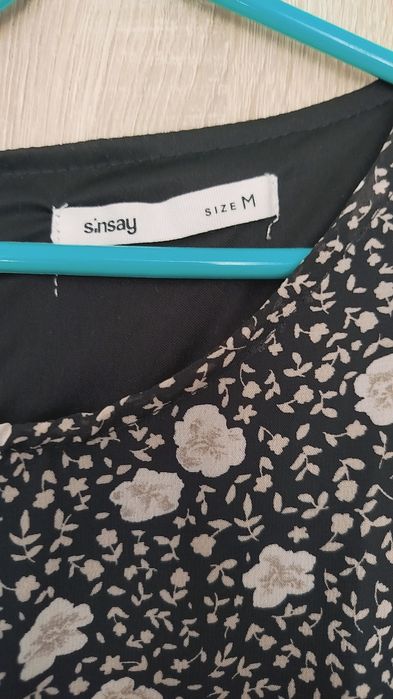 Długa sukienka marszczona