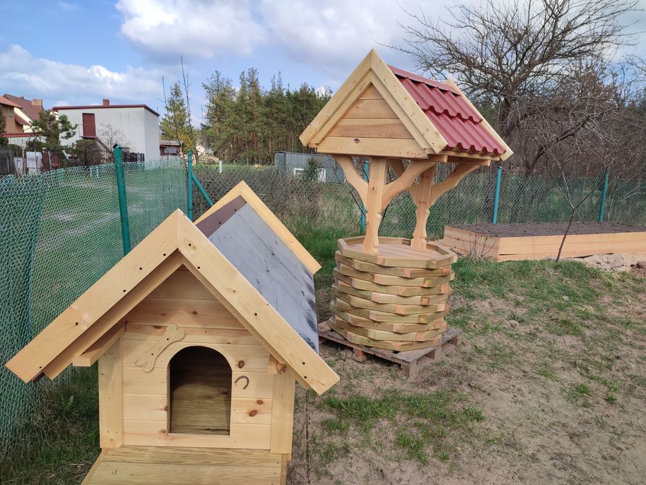 Buda dla psa , kojec